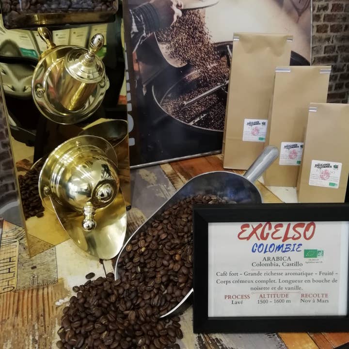 Colombia - Excelso Bio - 250 g Beans for wholesale by La Brûlerie Des Olonnes