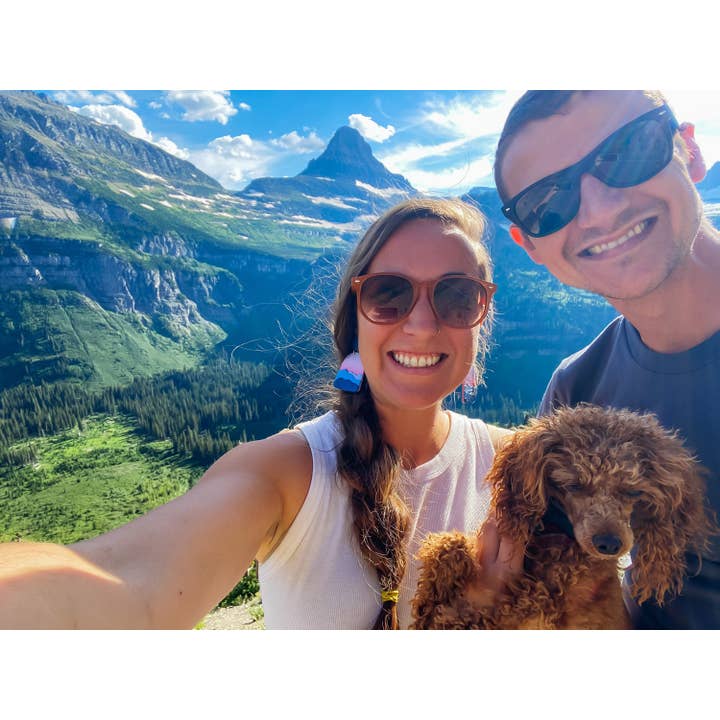 Lauren Likes Art - Wholesale Dangle Earrings - Blue Ridge Mountain Earrings, Virginia Accessory, North Carolina, Travel Outfit, National Park Gift, Appalachian Adventure, Smokey Mountain5