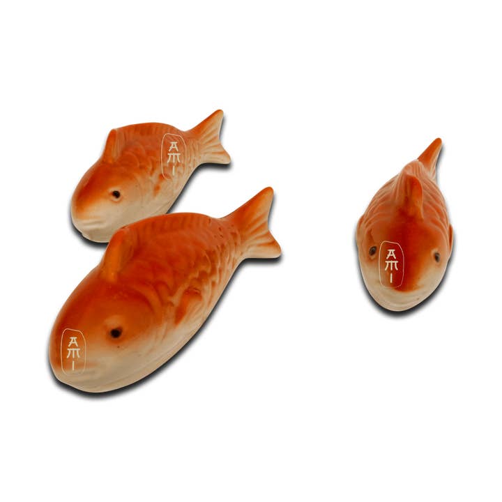 Asian Mix Interior - Wholesale Decorative Figurine - Porcelain gold fish statue2