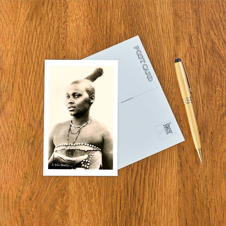 Found Image Press - Vente Cartes postales - Carte postale MF-691 Beauté Zoulou1