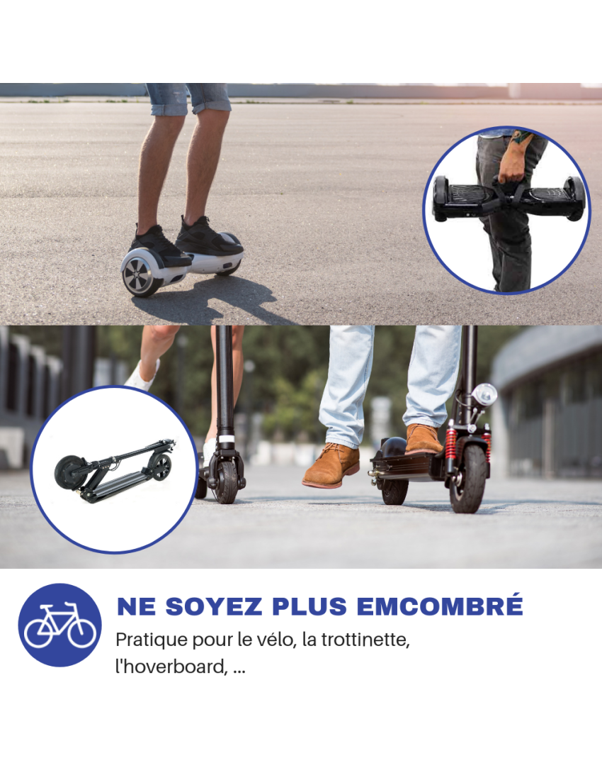 Black Pikee Universal Handle for Bike, Scooter, Hoverboard for wholesale on Faire3