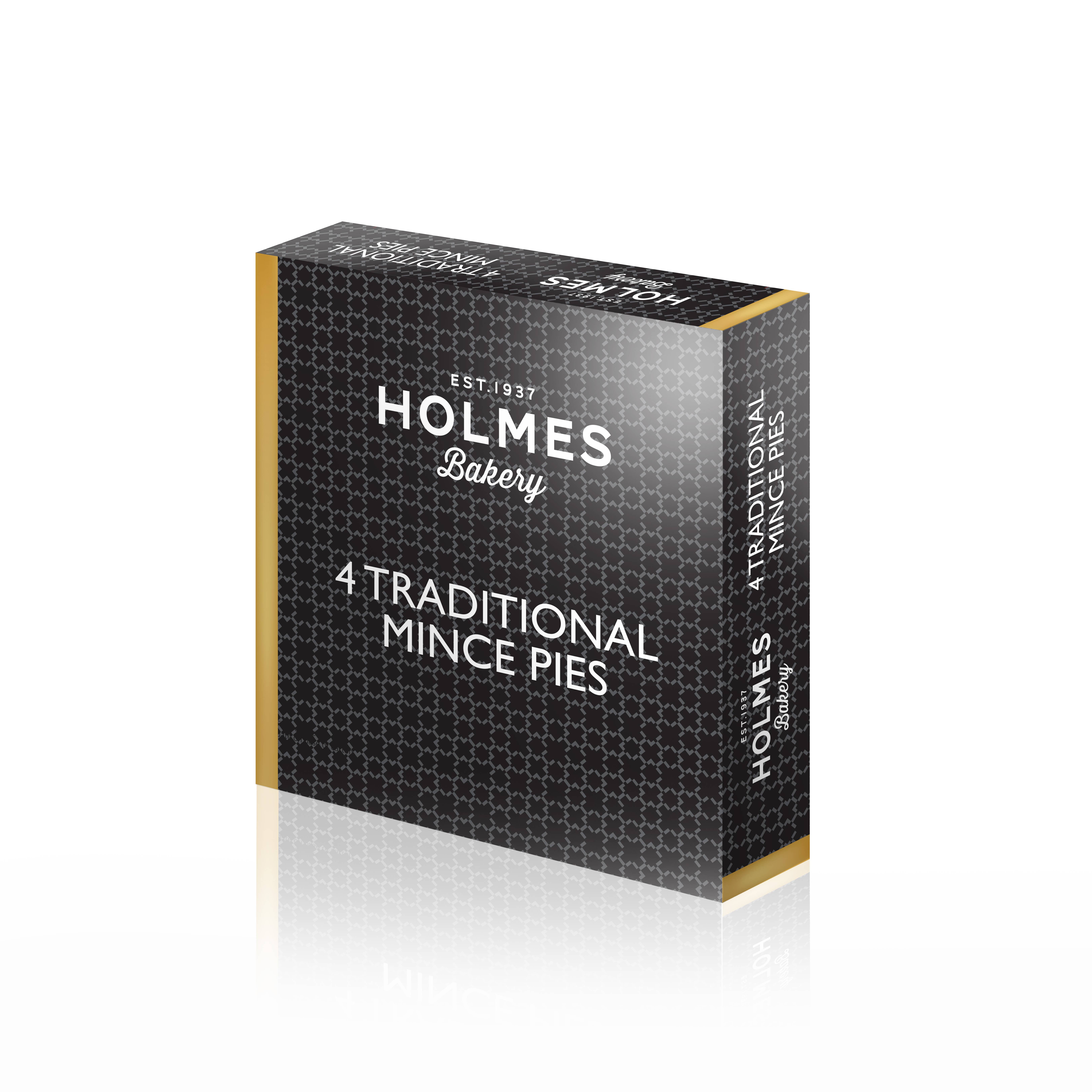 Holmes Bakery – wholesale Biscuit – Holmes Bakery 4 Pack Mince Pie