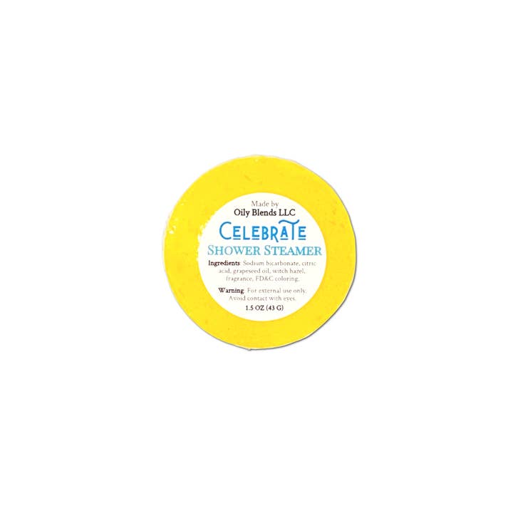 Lemon Creme Cake Celebrate Shower Steamers for wholesale by Oily Blends