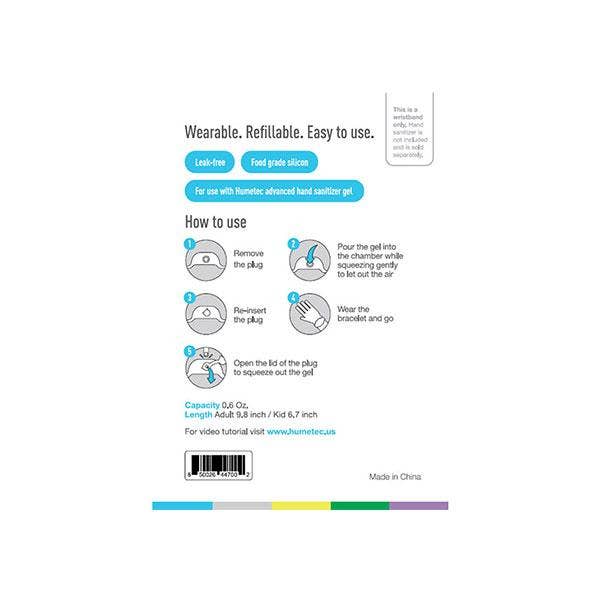 Humetec – wholesale Hand sanitiser – Humetec Wristband Gel Dispenser