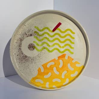 Doodle Platter | Del Norte Studio for wholesale by Del Norte Studio