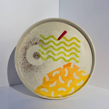 Doodle Platter | Del Norte Studio for wholesale by Del Norte Studio