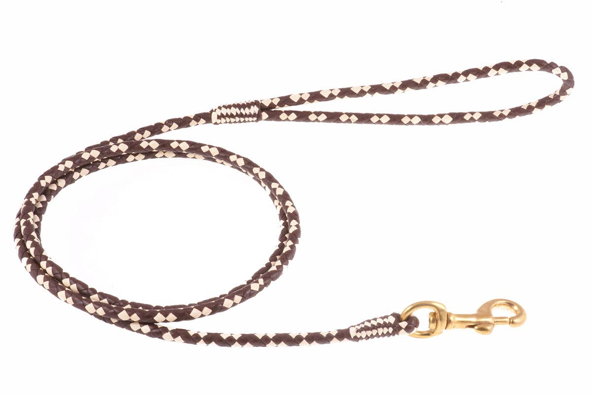 Alvalley - Wholesale Pet Leash - Dog - Braided Leather Snap Leads99