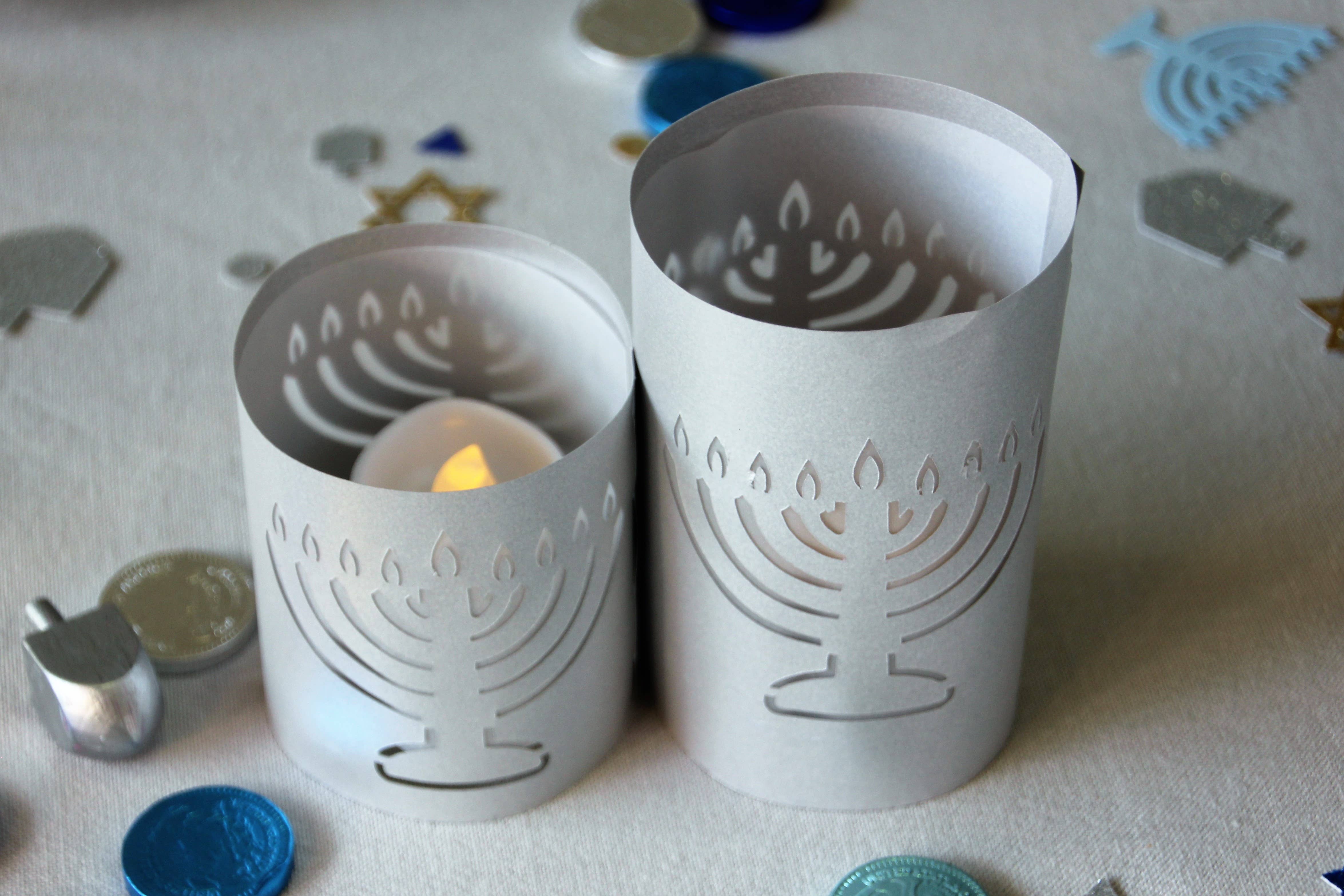 thekitcut - Vente Décoration de Hanoukka - Lanternes Menora, décoration de Hanoukka | Un décor juif unique2