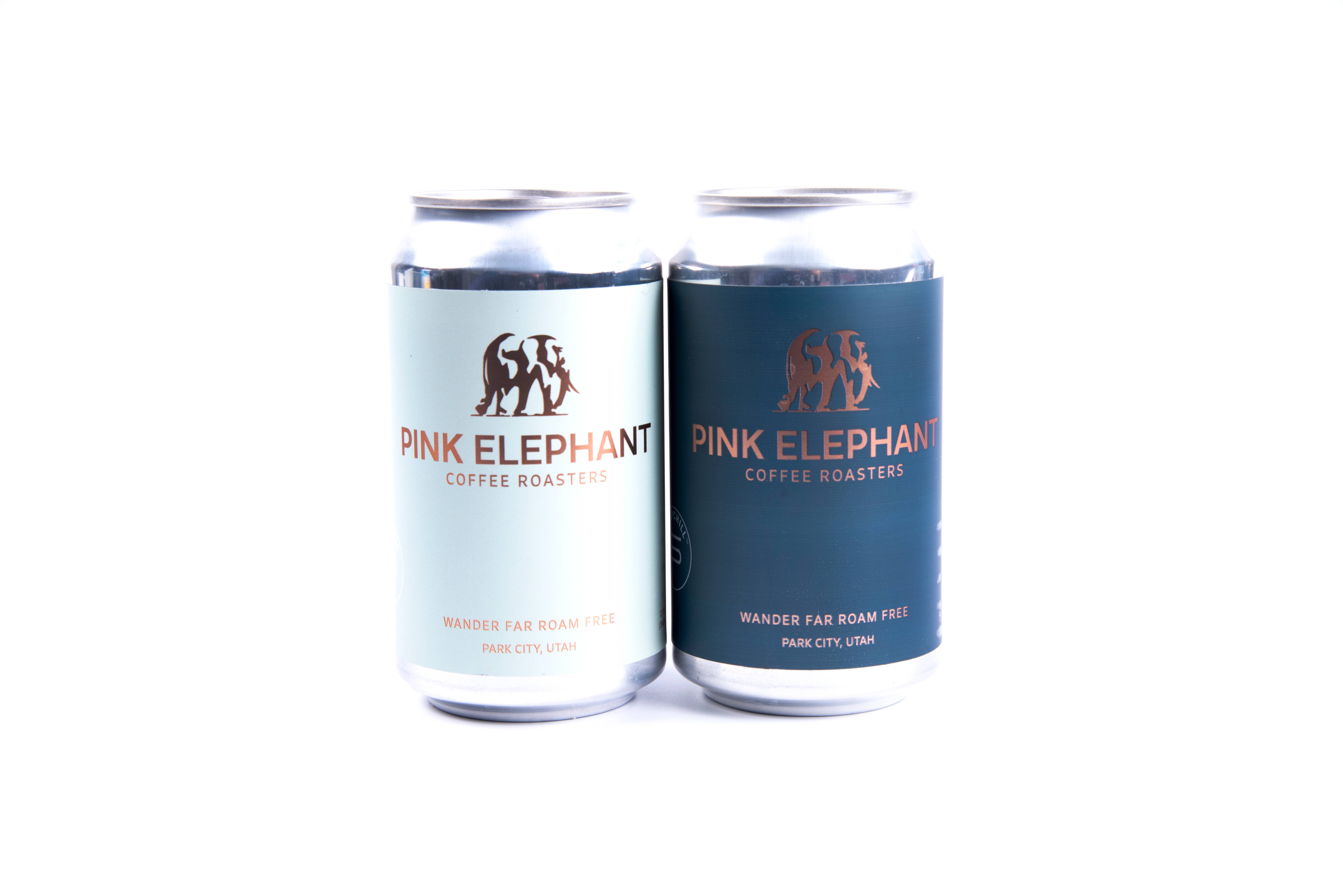 Pink Elephant Coffee Roasters - Wholesale Iced Coffee/Cold Brew - Canned Nitro Cold Coffee