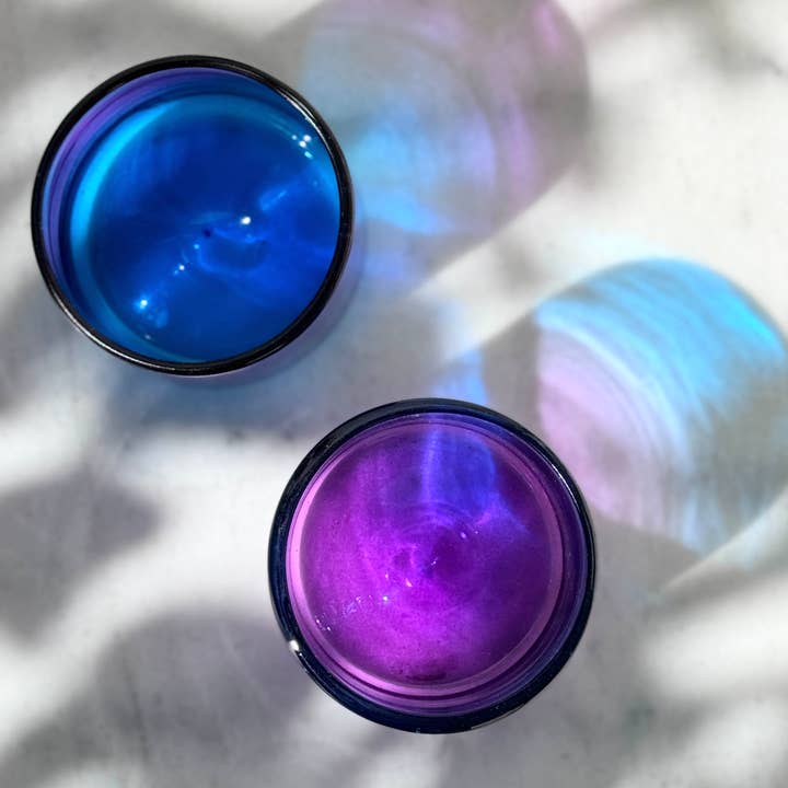 LUZ Collection - Wholesale Cocktail/Liquor Glass - Hand Blown Wine Cocktail Glass - Rosazul - 2 sizes4