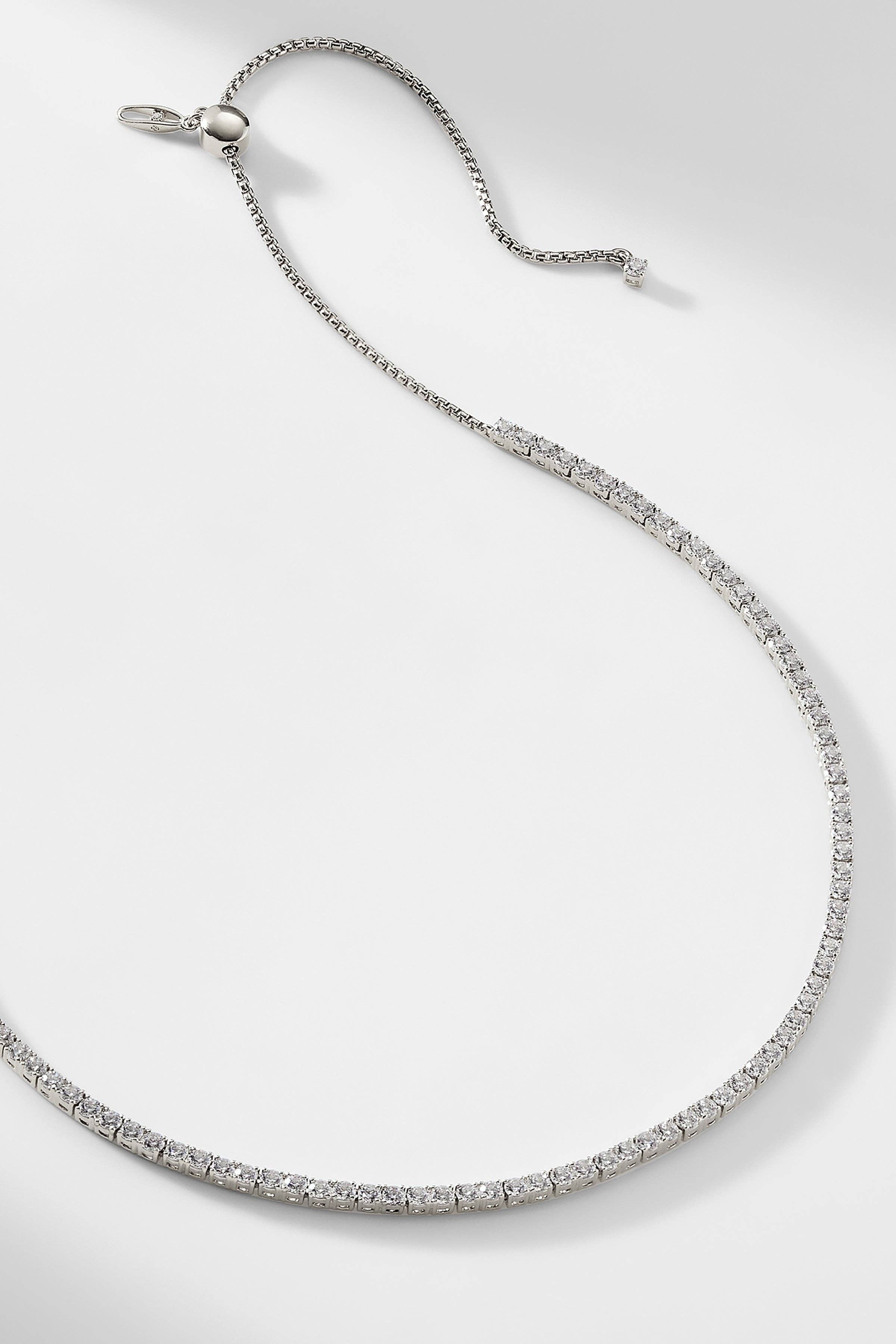 NADRI - Vente Collier maille et chaîne - COLLIER DE TENNIS AJUSTABLE LOVE ALL1