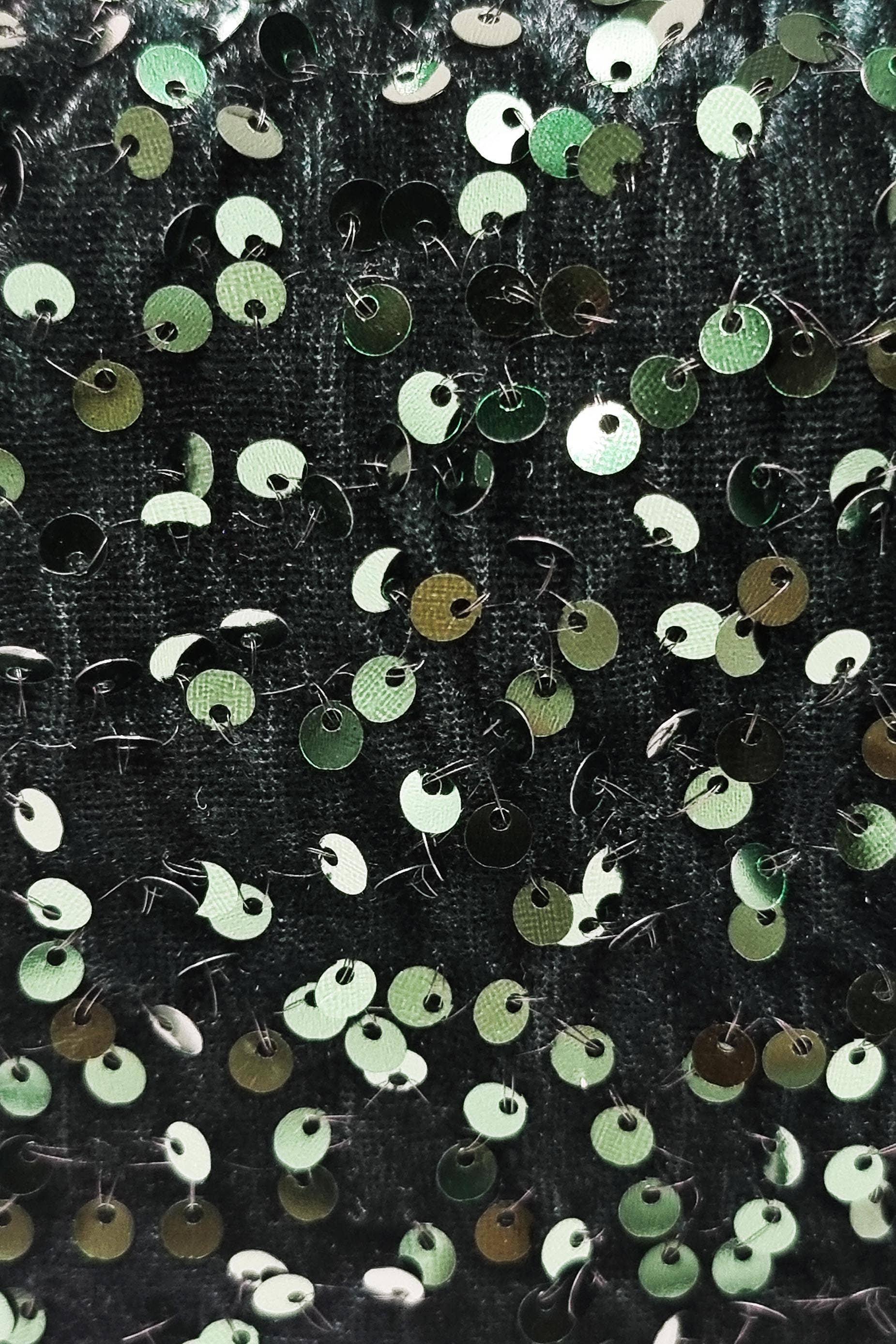 NESSA HALF MOON SEQUIN BAG IN GREEN for wholesale on Faire4