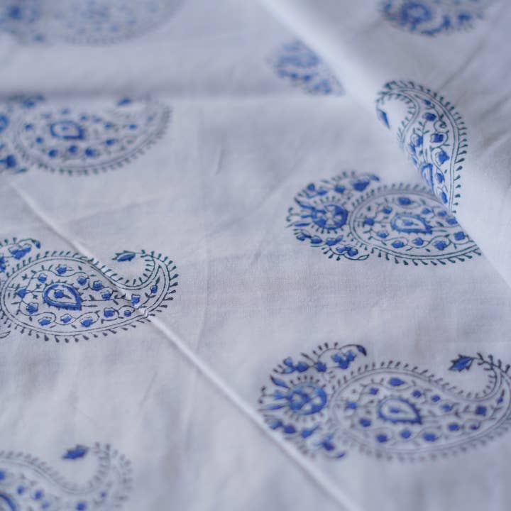 Annahmol - Wholesale Quilt - Kids & Baby - Wood Block Print Reversible Cotton Baby Blanket11