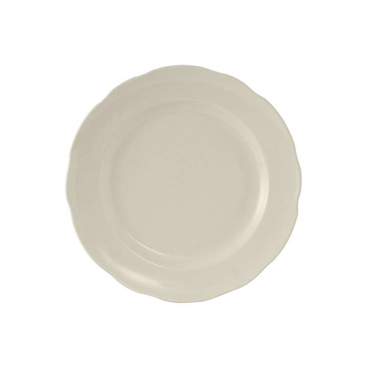 Scalloped Ceramic Plate, 10.875" for wholesale on Faire