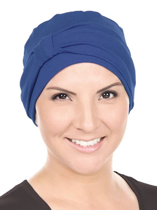 Comfort Cap Buttery Soft Navy Blue for wholesale by Turban Plus