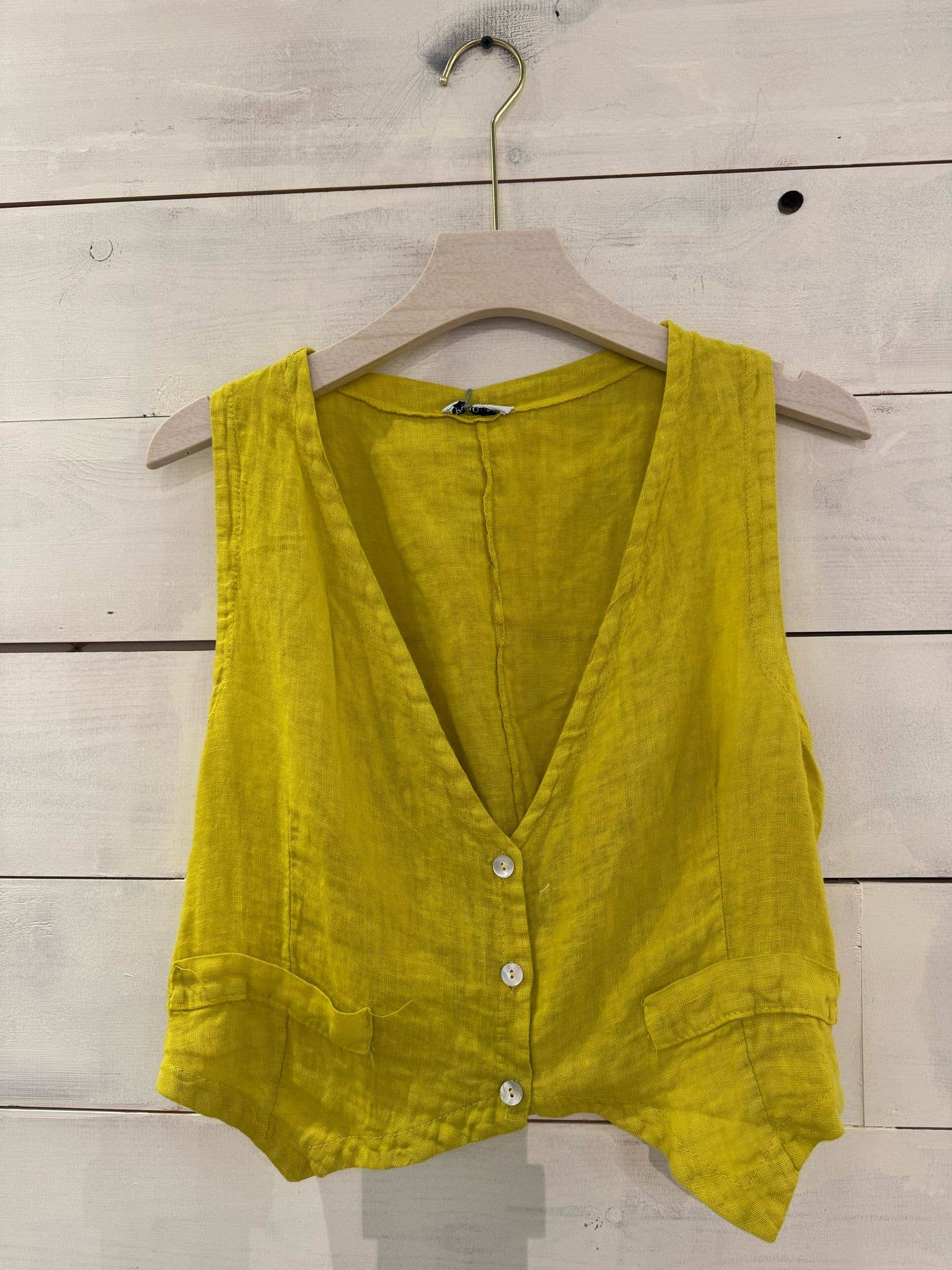 Linos y Textiles - Wholesale Blouse - Women's - REF:6454 100% linen blouse0