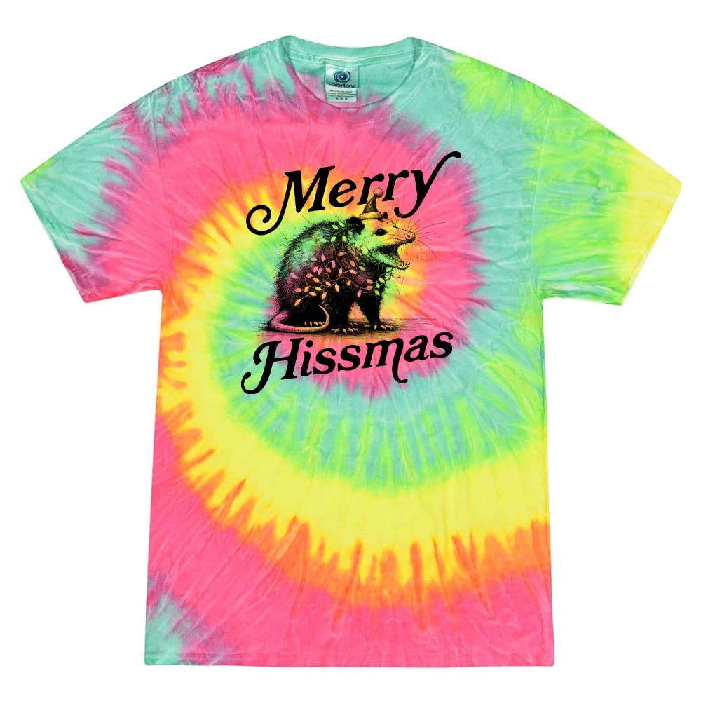 Let's Get This Thread - Wholesale Screen Printed T-Shirt - Unisex - Merry Hissmas Script6