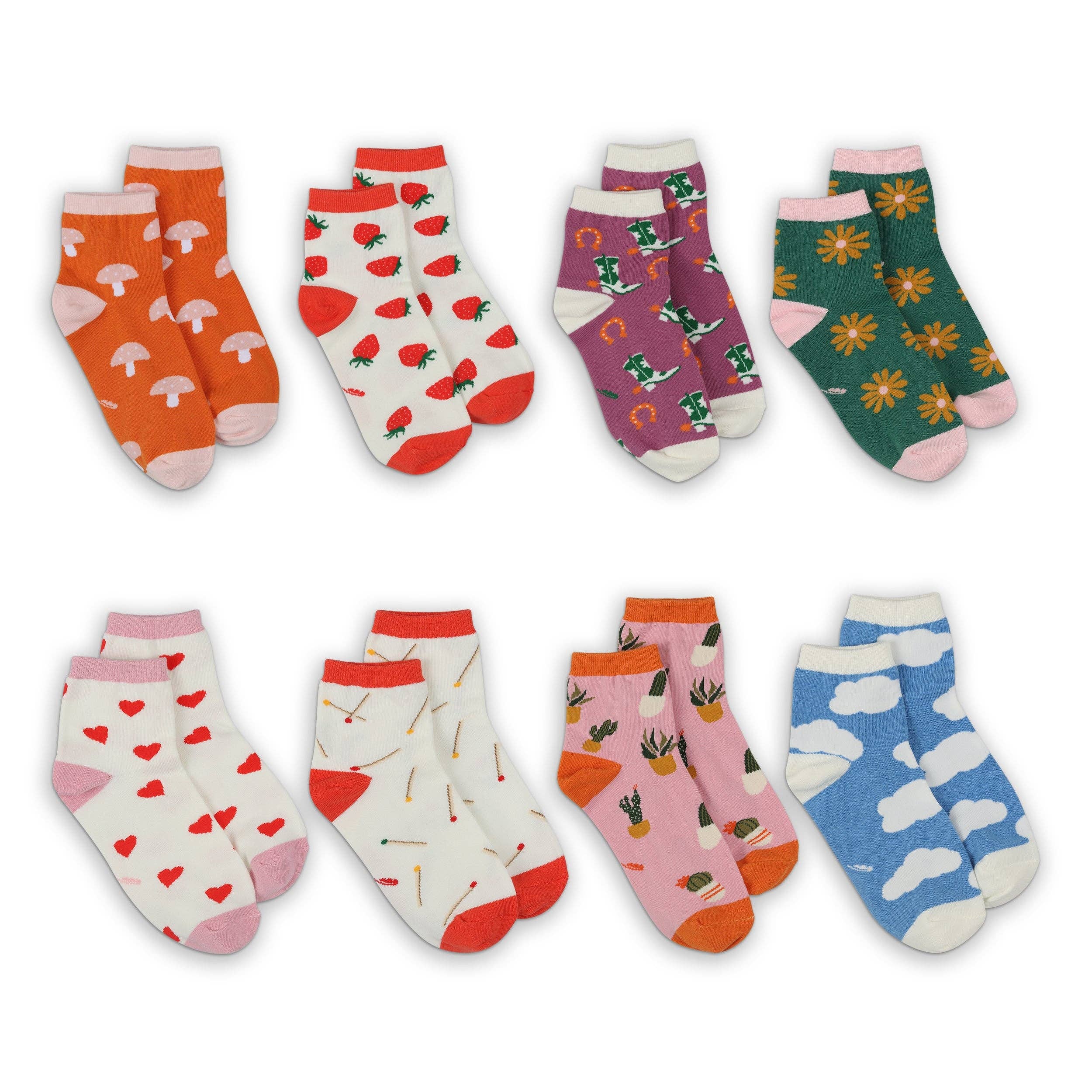 Lucky Feather - Vendita all'ingrosso Calzini - Donna - Sockspirations - Confezione Calze - 8 paia per 8 modelli - 64 paia + espositore2