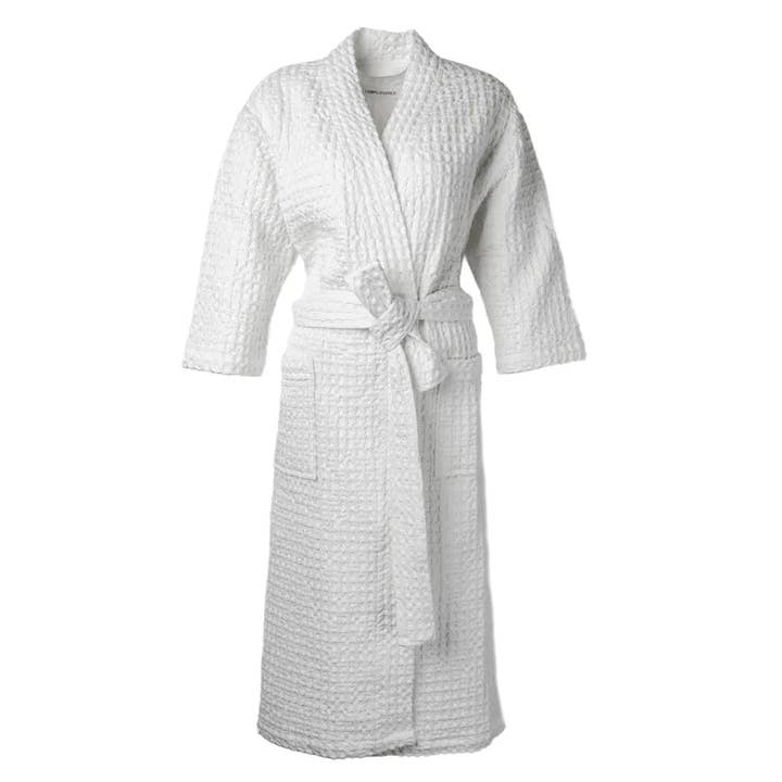 Lempi Waffle badekåbe - Hvid for engroshandel hos Lempi Lifestyle