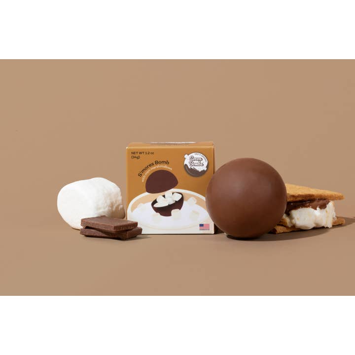 Cocoa Bombsâ„¢ - Wholesale Hot Cocoa Mix/Kit - 1 Pack S'mores Cocoa Bombs