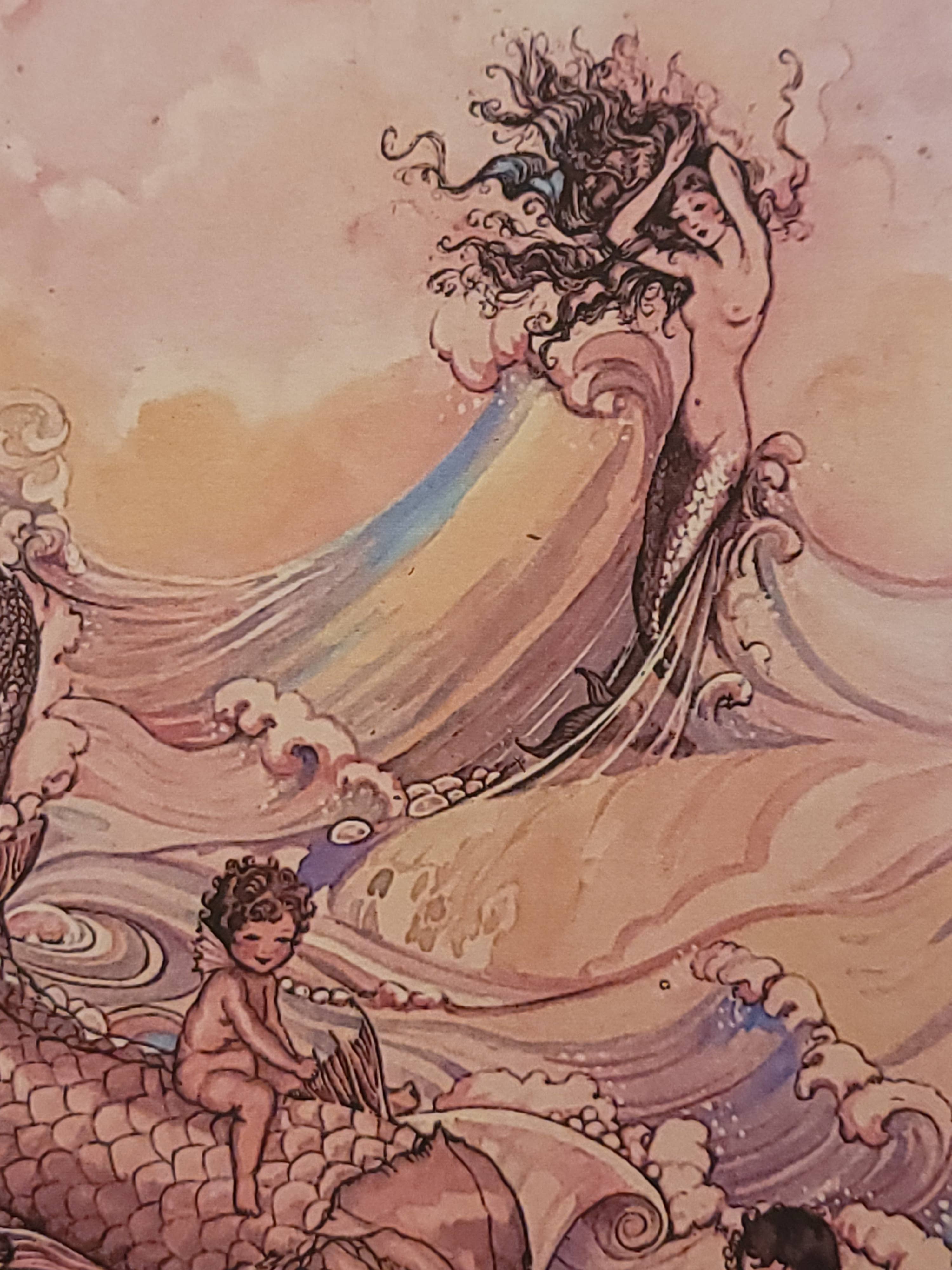 Superior Dry Goods - Wholesale Stationery/Notecard Set - &quot;Mermaids&quot; Recycled Note Cards | Boxed Set | Luxury11