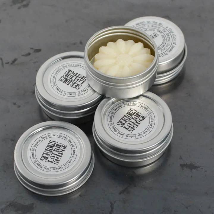 Serious Lip Balm - Wholesale Solid Lotion - Serious Sugar Cookie Smidge - A little lotion bar to go!