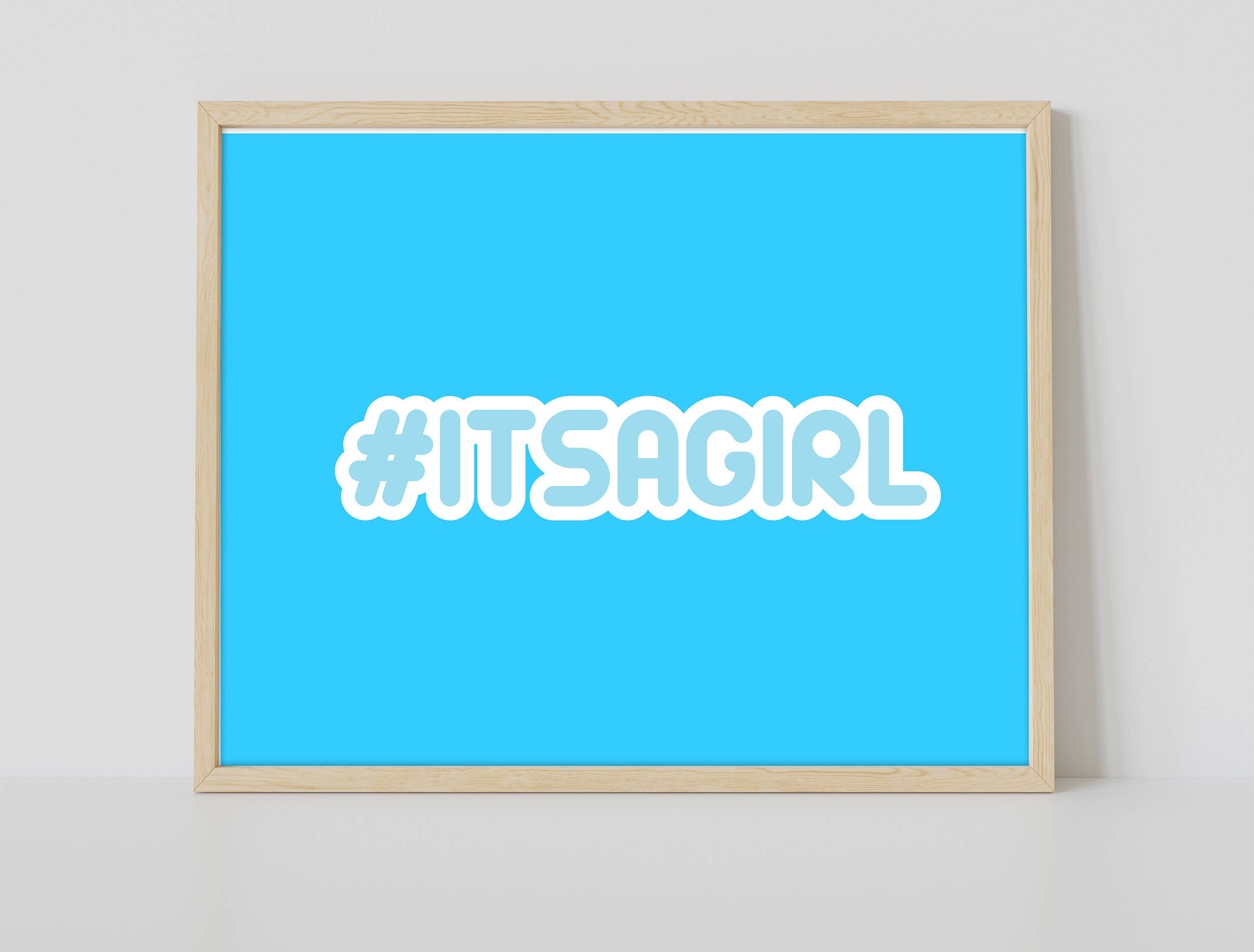 Star Editions – wholesale Art print – Hashtag Itsagirl - 11X14” Premium Art Print1