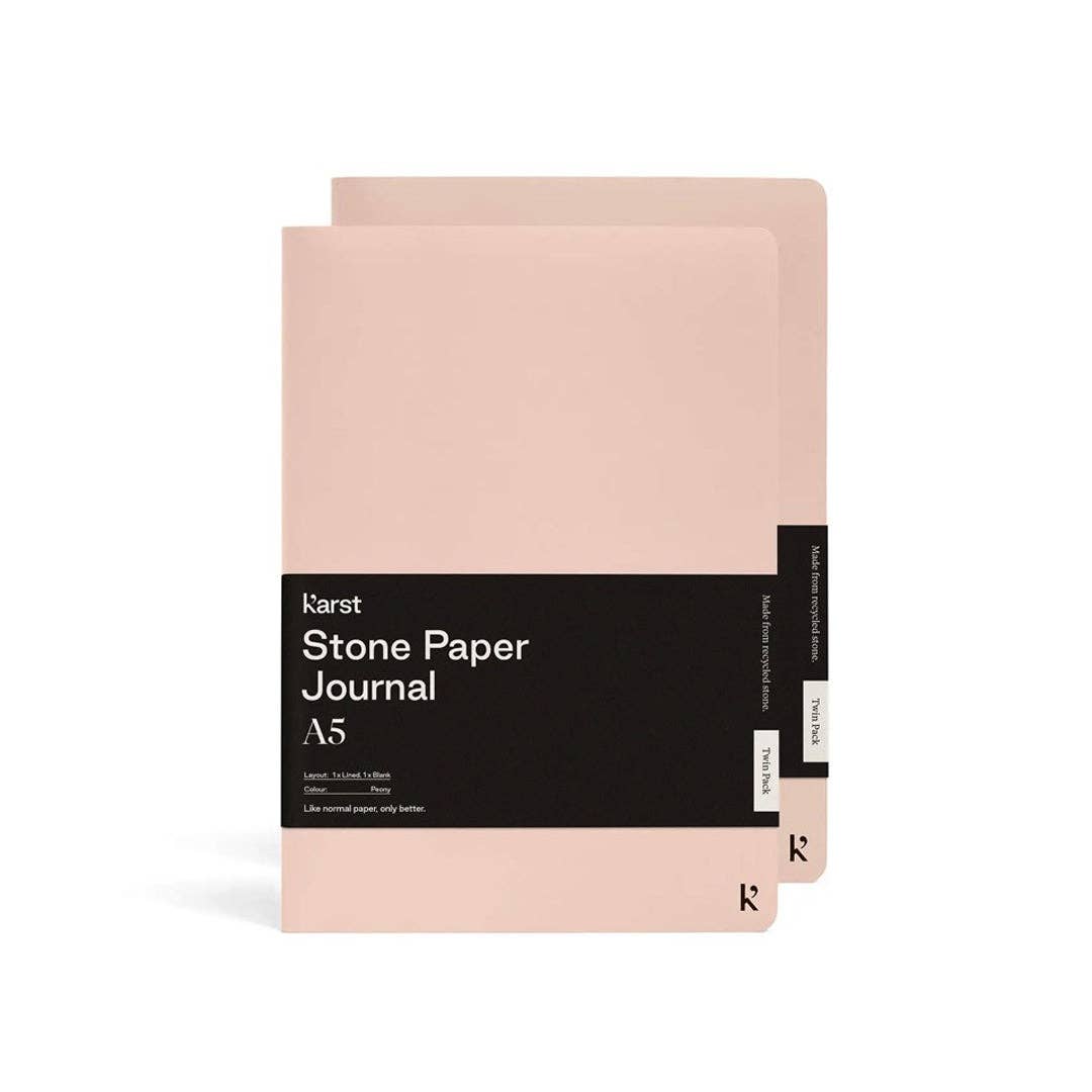 Ameico - Wholesale Journal/Diary - Karst - A5 Softcover Daily Journal Twin Pack10