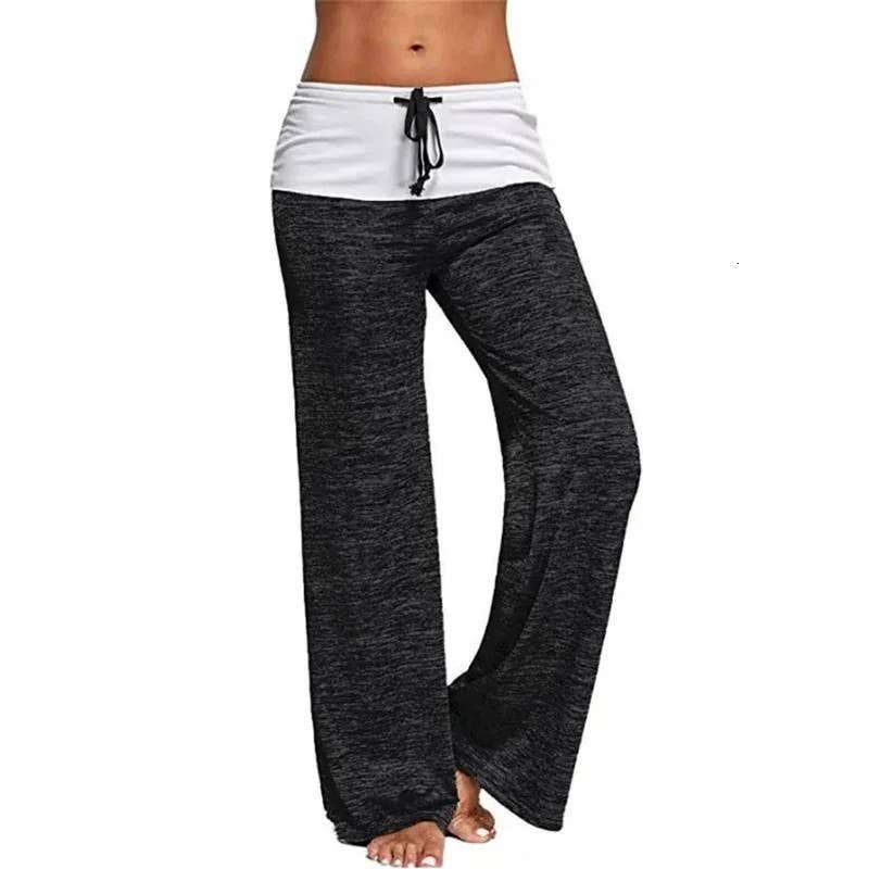 Syrrios Gifts LLC - Wholesale Lounge Sweatpants/Joggers - Women's - Women’s Cozy Pajama Lounge Pants Wide Leg High Waist 2