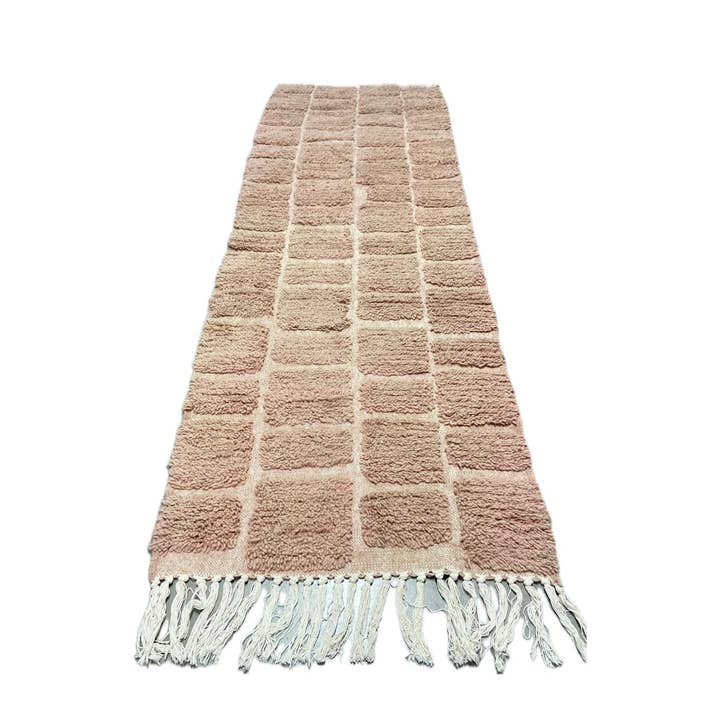 Engraved Beni Ourain rug, wool rug , Handmade moroccan rugs for wholesale by BohoVibeCraft