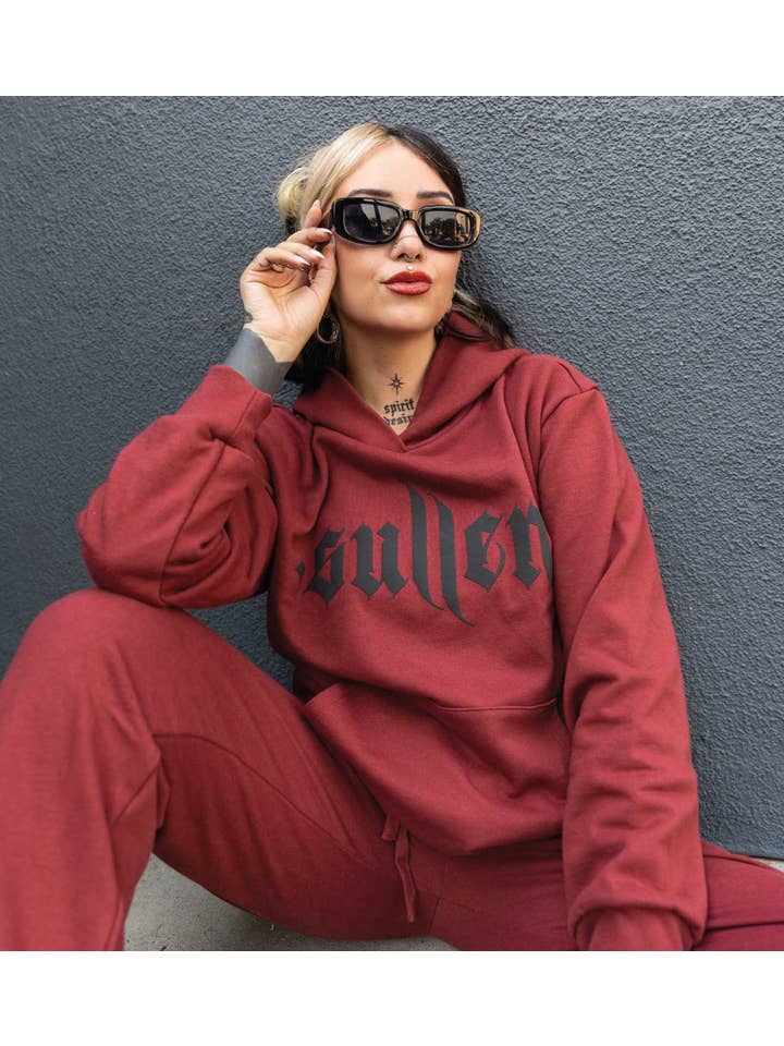 Sullen Clothing - Wholesale Hoodie - Women's - Angels Sweatshirt - Dark Ivy4