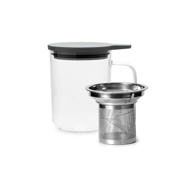 01living Ltd - Vendita all'ingrosso Servizi da tè - Tazza da tè da scrivania con infusore in acciaio inossidabile 400 ml / 13,5 oz4