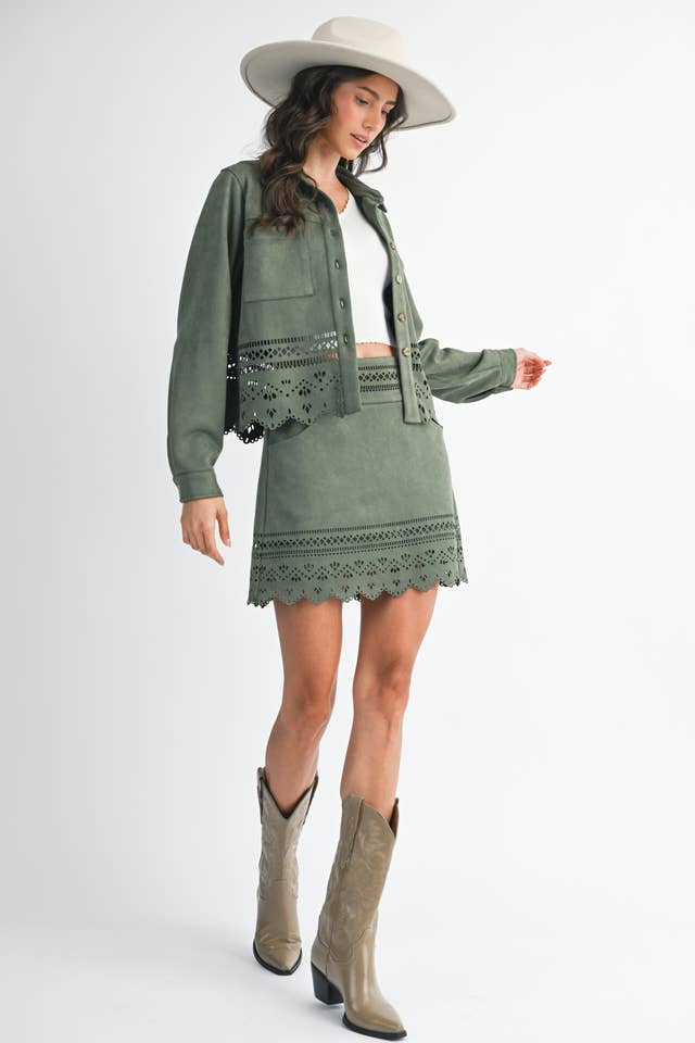 Camellia - Wholesale Jacket - Women's - LASERCUT DETAILING JACKET17