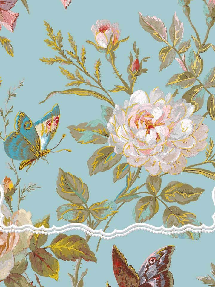 EMBPUR-25 Green Dog Rose Embossed Purse Pad (NEW) EMBPUR25 for wholesale by Carol Wilson Fine Arts Inc./For Arts Sake