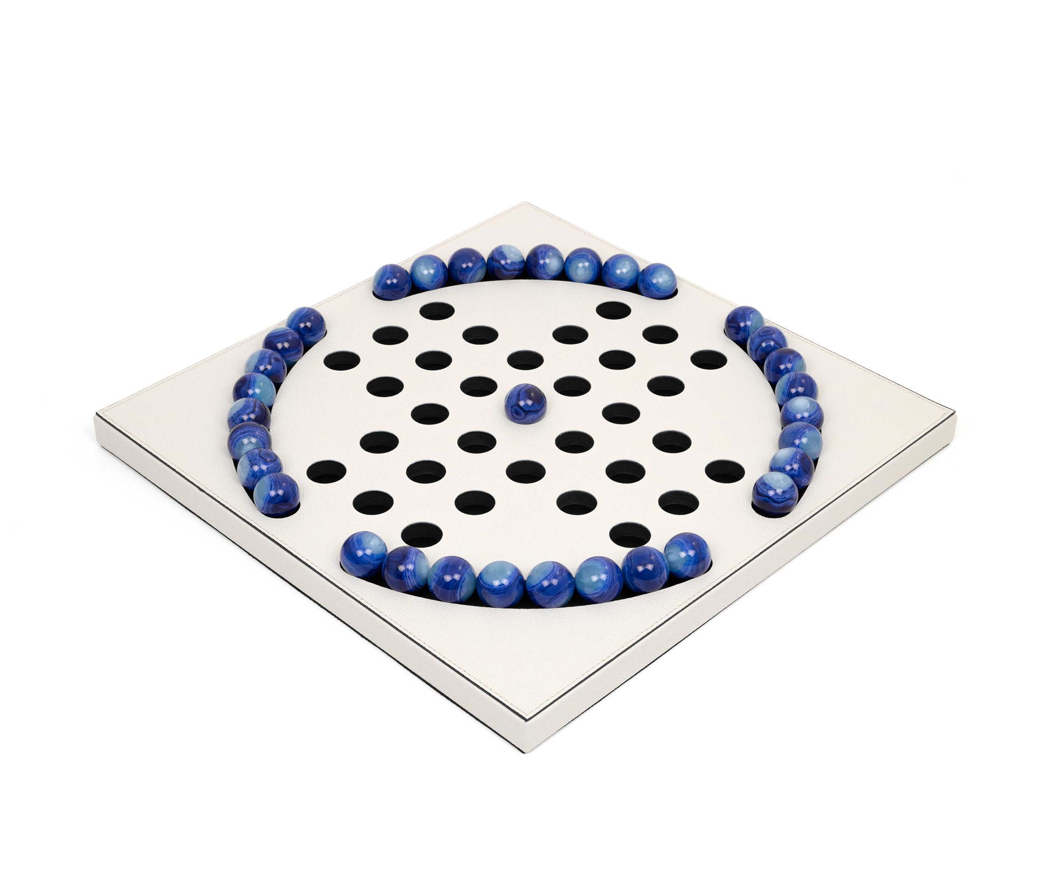 Pinetti - Vente Jeux de société - Solitaire avec des pions bleus1