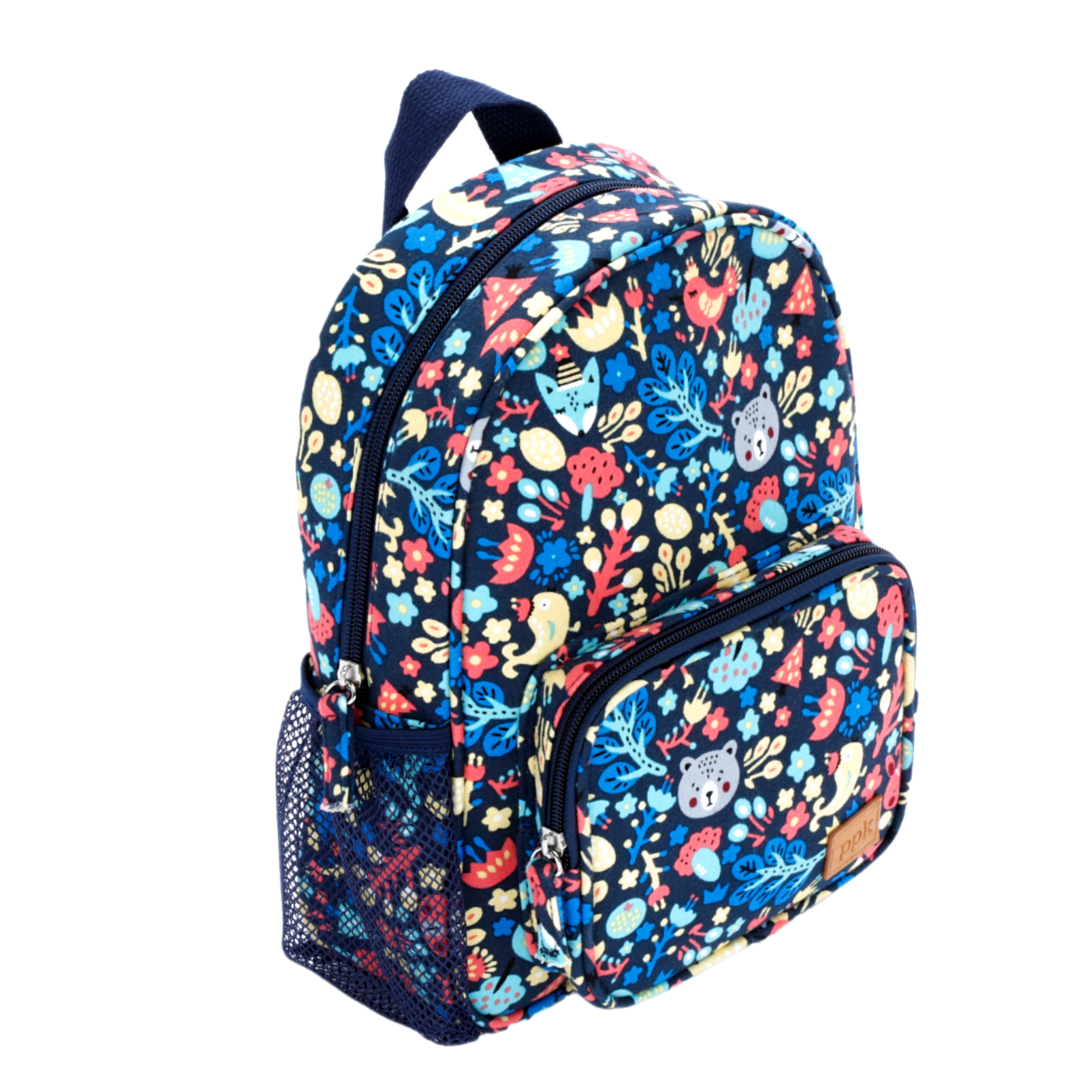 Peppercorn Kids - Wholesale Backpack – Child - Little Kids Mini-Size Backpack - Woodland Print -Navy (3-6y)1
