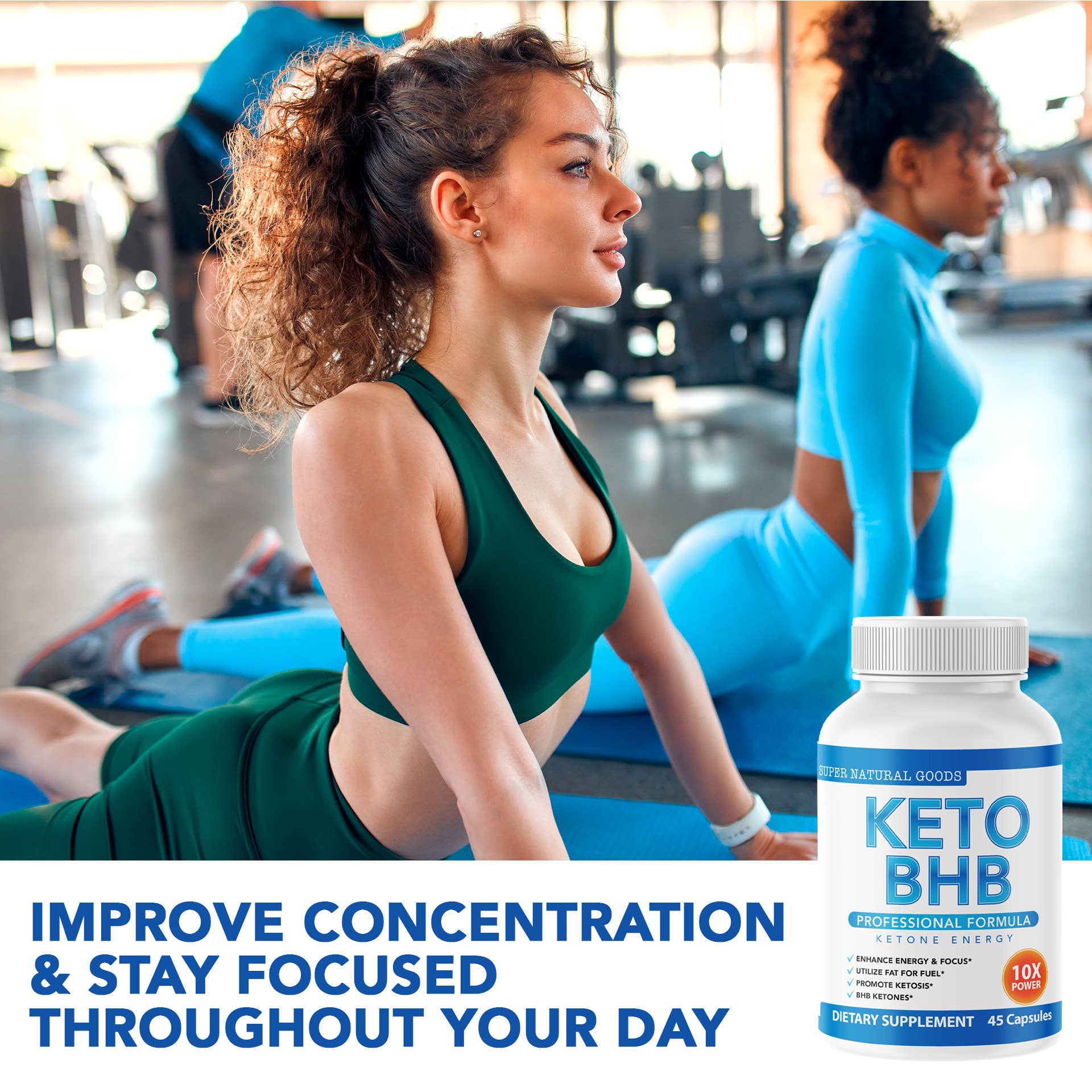 Super Natural Goods – wholesale Oralt tillskott/Vitamin – Keto BHB når ketos snabbt, Boost Energy, ACV Keto 455