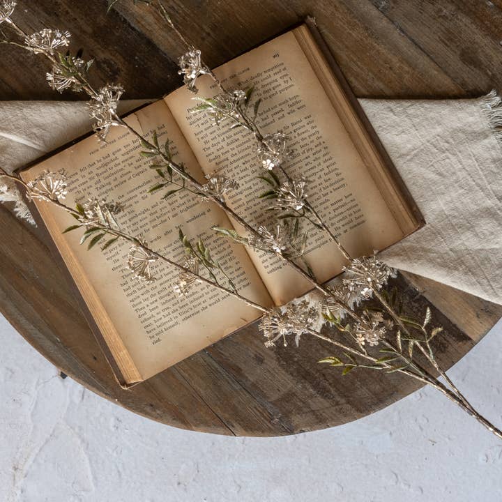 Ragon House – wholesale Konstgjord växt – 38" CHAMPAGNE KALANCHOE SPRAY