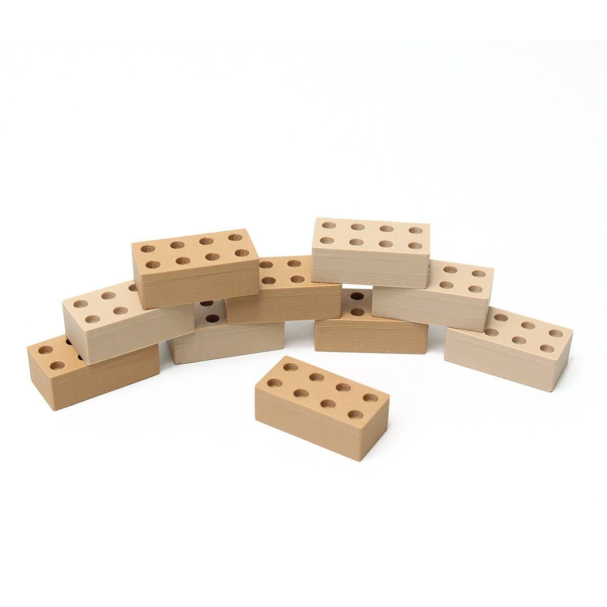 Kids Kabinet - Wholesale Blocks - Kids Baby - Building Blocks - 10 Pieces (Choice of 3 Color Combinations)1