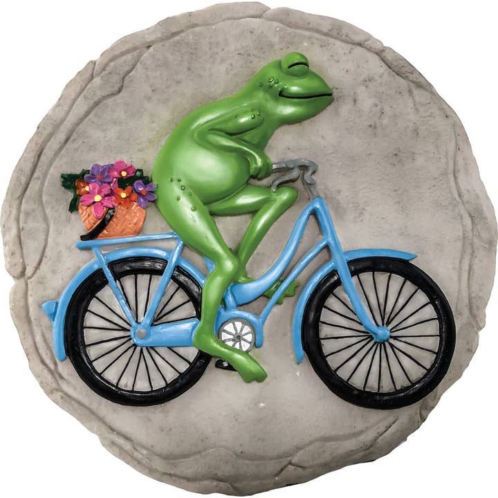 Tremplin en forme de grenouille à vélo pour la vente par Spoontiques, Inc