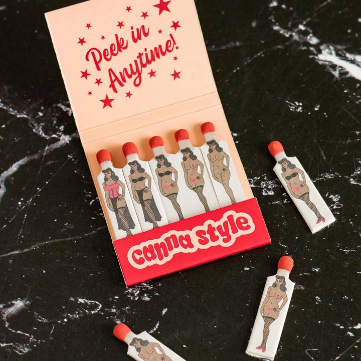 Canna Style - Wholesale Matches - BURLESQUE MATCHBOOK