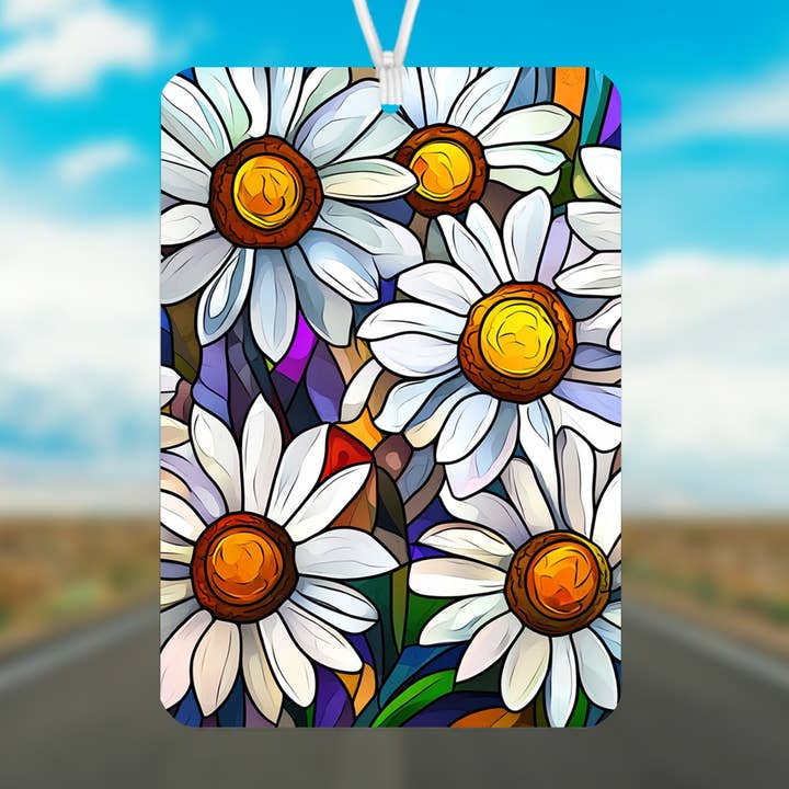 Daisy - Duftfrisker til bilen med duftspray for engroshandel hos Stencil Art Canada