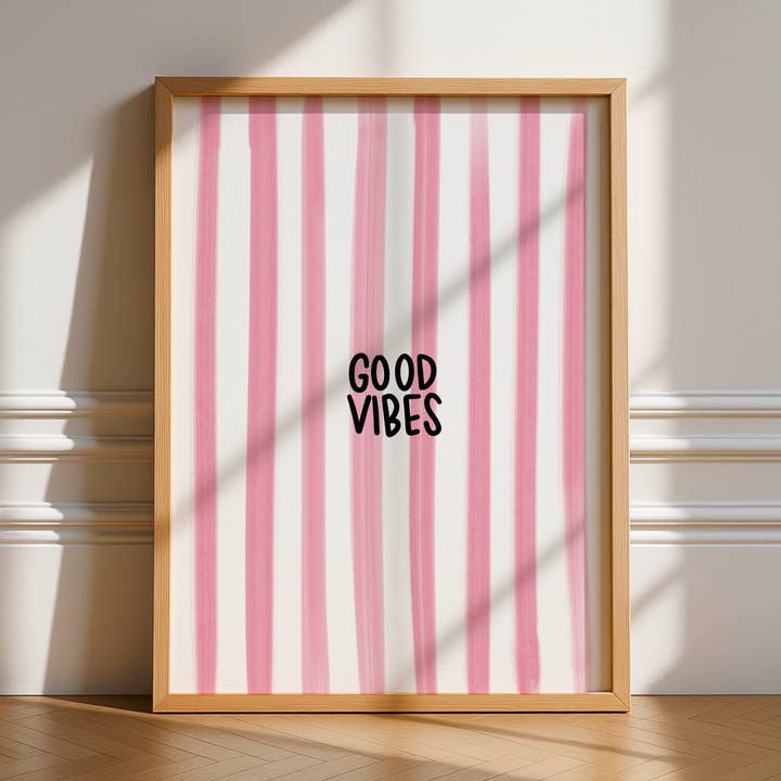 Good Vibes Print for wholesale by Printro