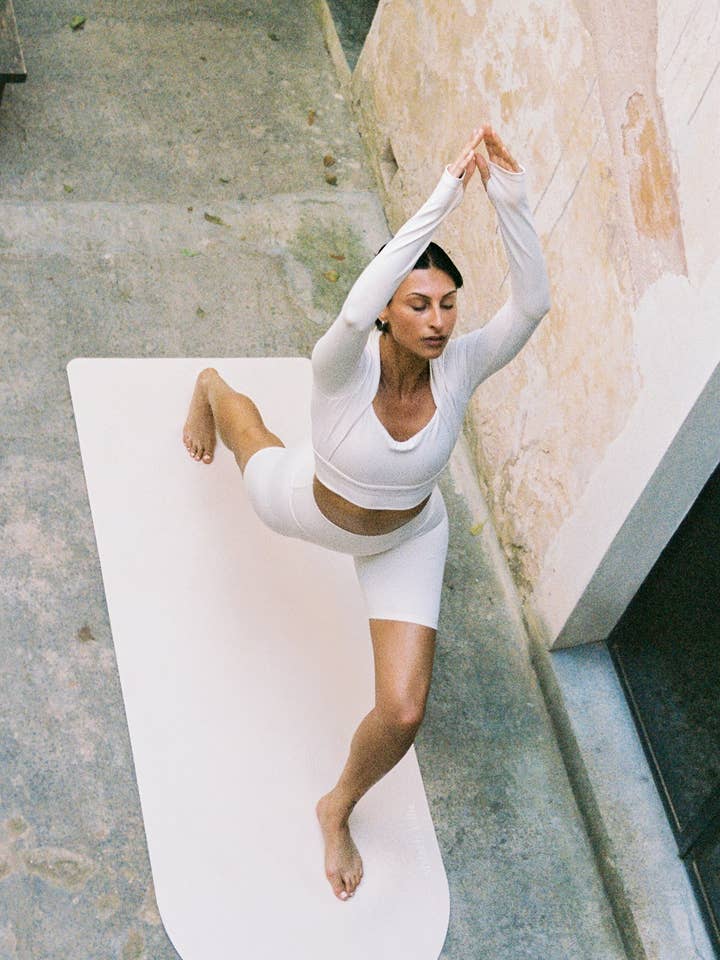 Sisterly Tribe Self Care Yoga Mat - Marshmallow for wholesale by Sisterly Tribe