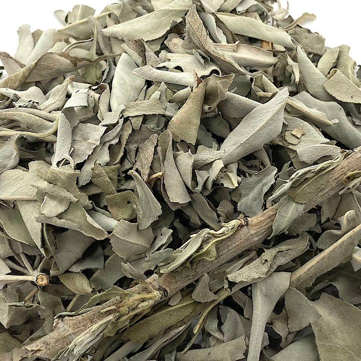 White Sage (Salvia apiana), Whole, Certified Organic for wholesale by Organic Botanicals