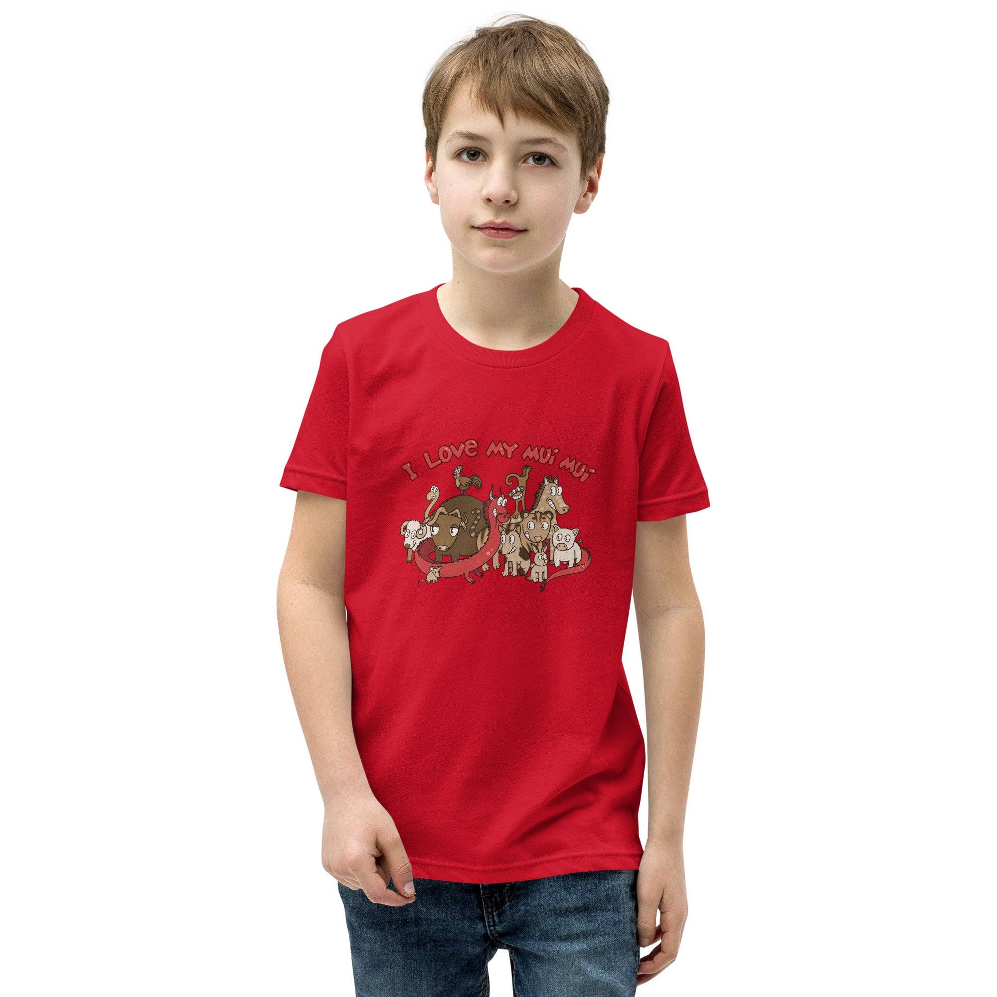 1st Generation SF - Wholesale Screen Printed T-Shirt - Kids - Youth- I Love My Mui Mui6