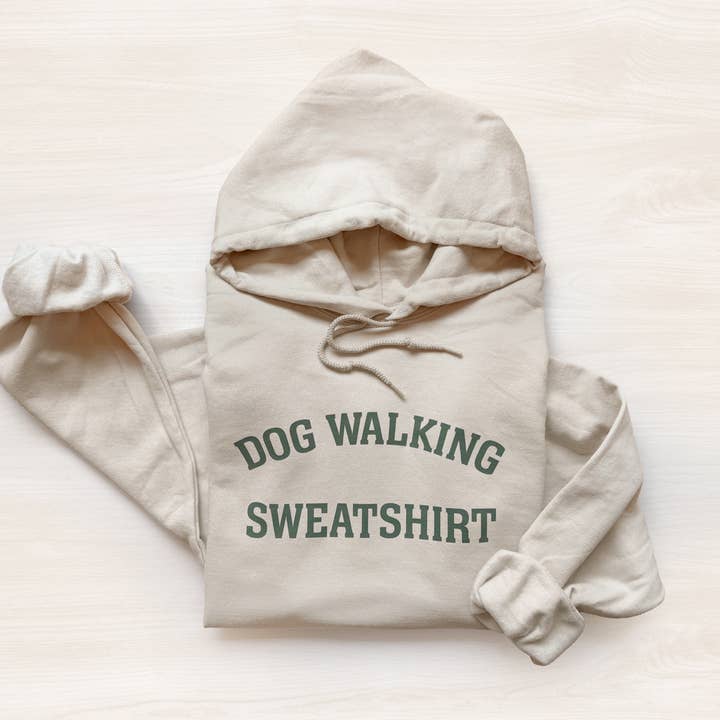 Dog Walking Sweatshirt Hoodie - For Dog Parents for wholesale by Poppy & Lou