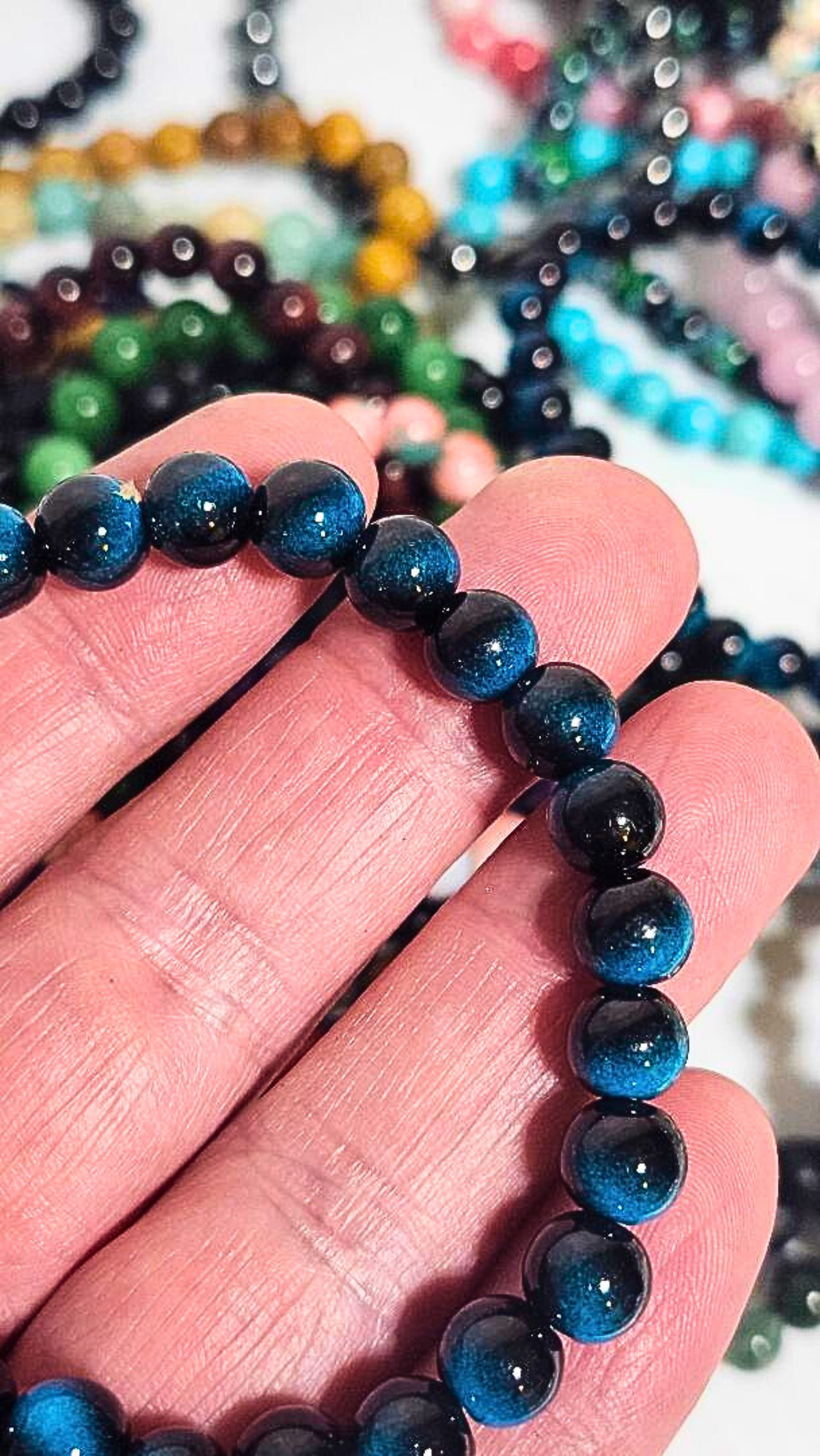 Paradise Island Gold and Silver - Wholesale Beaded Bracelet - BULK: Bracelet Confetti – Lot of 24 Beaded Bracelets (Mixed)10