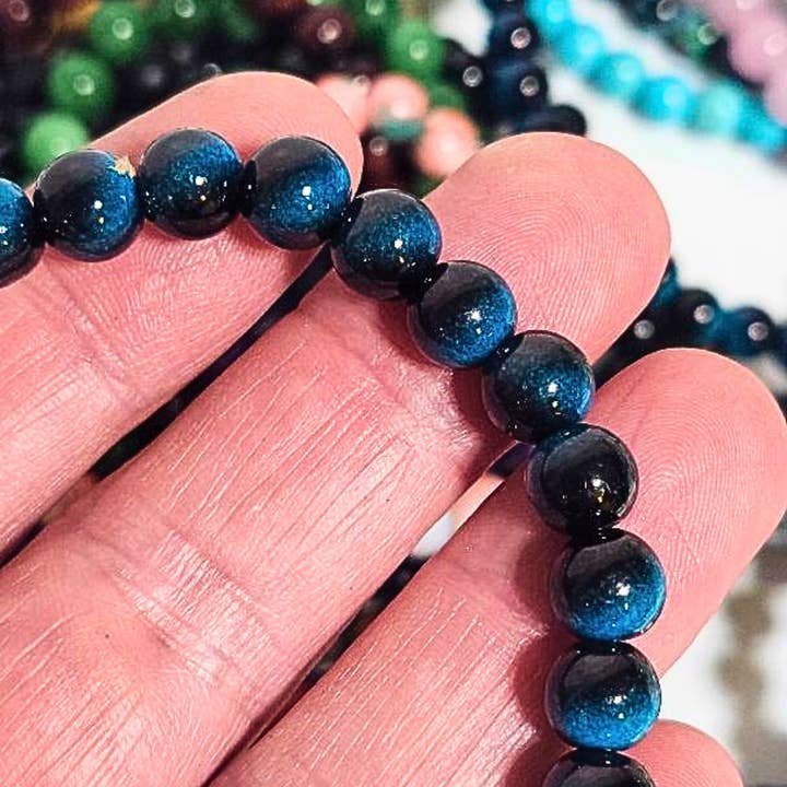 Paradise Island Gold and Silver - Wholesale Beaded Bracelet - BULK: Bracelet Confetti – Lot of 24 Beaded Bracelets (Mixed)10