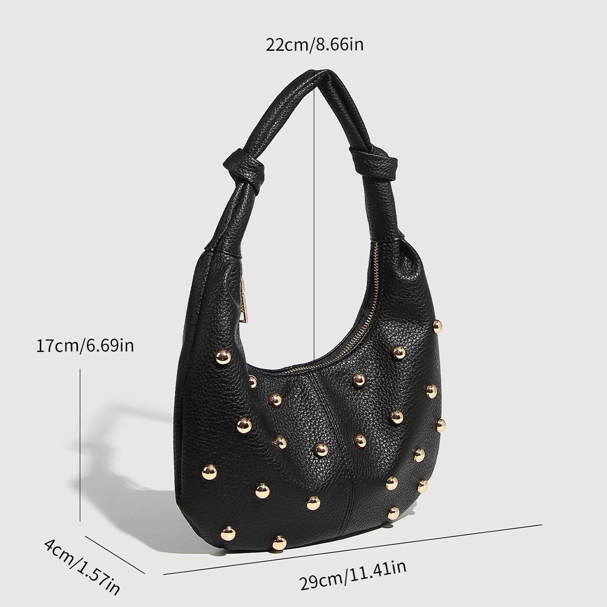 ACCITY - Wholesale Shoulder Bag - Women's - Metallic Studded  Shoulder Bag for Women_CWAB56804